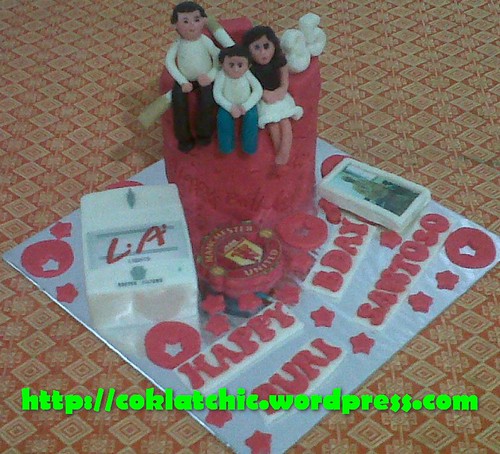 Cake Asbak dan Rokok