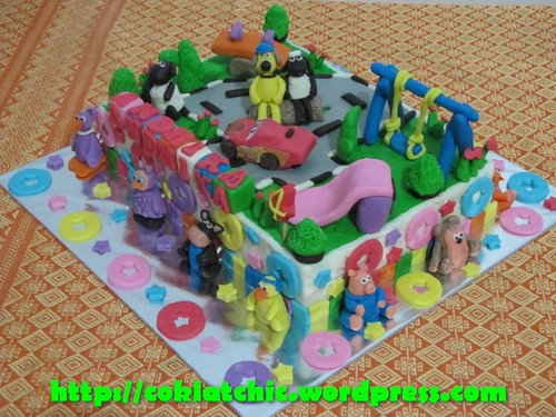 Cake Timmy Time, Shaun the Sheep dan Cars