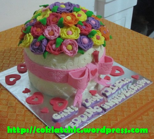 Cake Buket Bunga