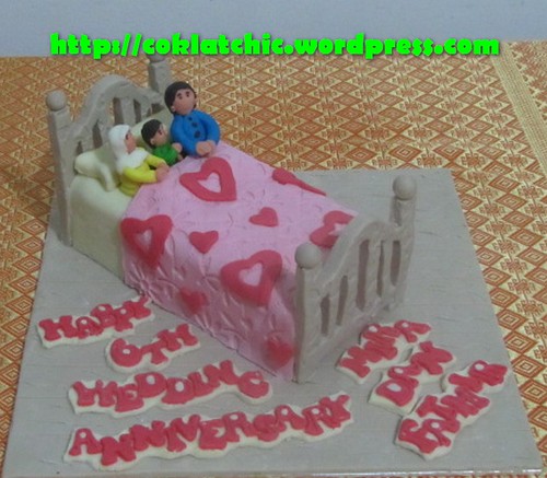 Cake Tempat Tidur