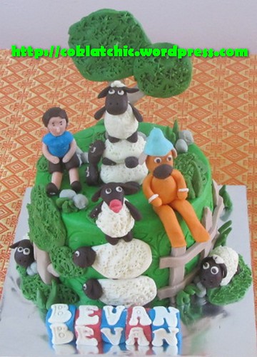 Cake Shaun the sheep