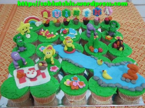 Cupcake Set Barney