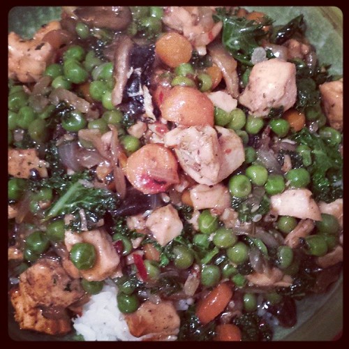 Salmon Stir Fry. #foodie #ieatthereforeiam by Jennifer O'Connell
