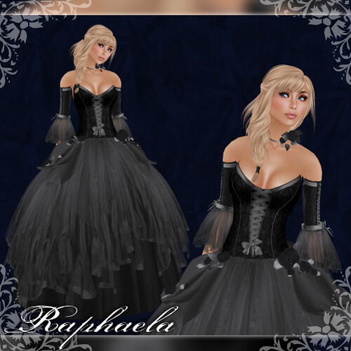 Raphaela - Gown - Overcast