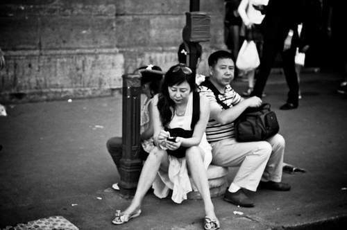 At The Bus Stop