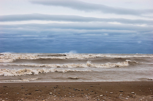 Lake Michigan after Sandy 1