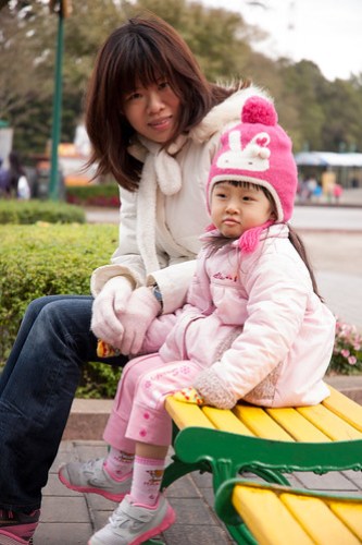 At Leofoo Village. 在六福村。