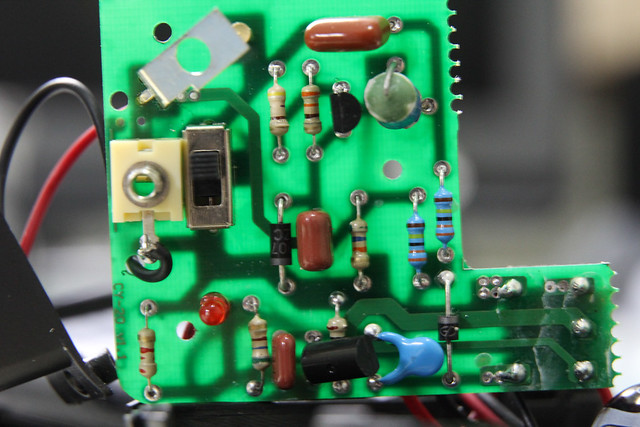 component side of PCB