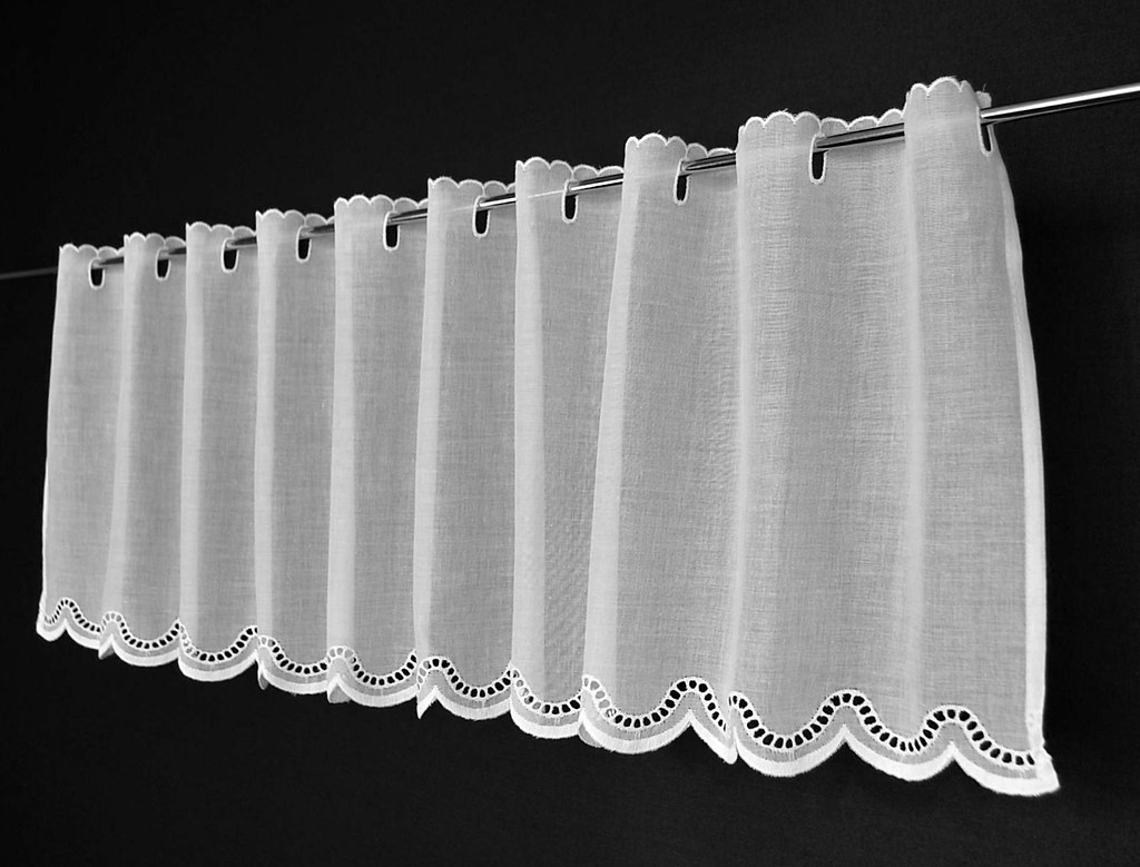 Scheibengardinen Kurzstores Joyswahl Voile Scheibengardine Mit Aste Motiv Tatjane Transparente Bistrogardine Kuche Kurzstore Hxb 45x90cm Braun Weiss 1 Stuck Kuche Haushalt Wohnen