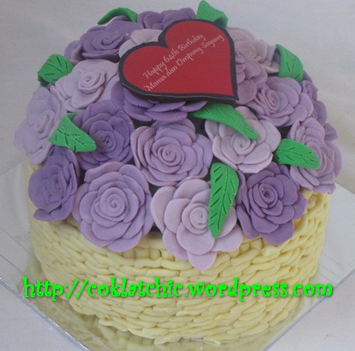 Cake buket Bunga
