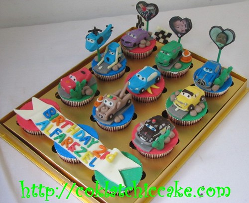 Cupcake Cars (cupcake set)