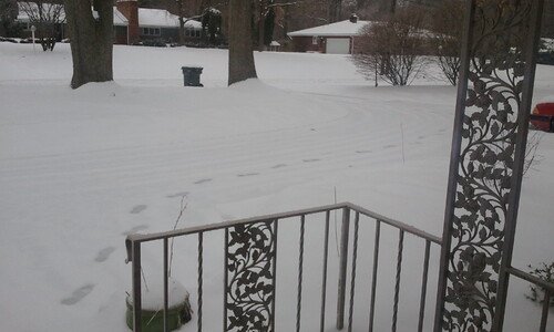 icy snow