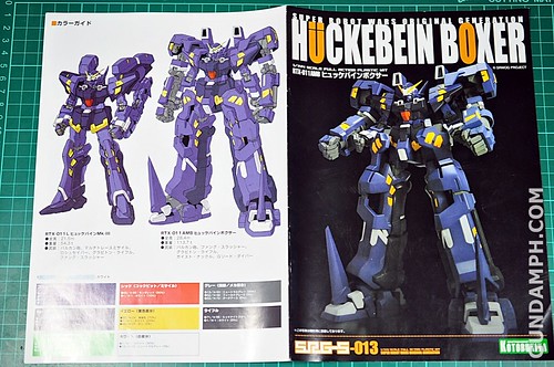 Kotobukiya SRW OG Huckebein Boxer RTX-011AMB Unboxing Review (13)