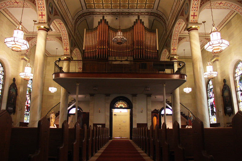 Back of St. Francis Xavier
