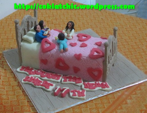 Cake Tempat Tidur