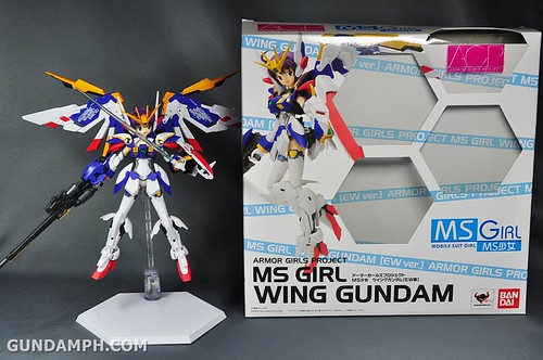 Armor Girls Project MS Girl Wing Gundam (EW Version) Review Unboxing (107)
