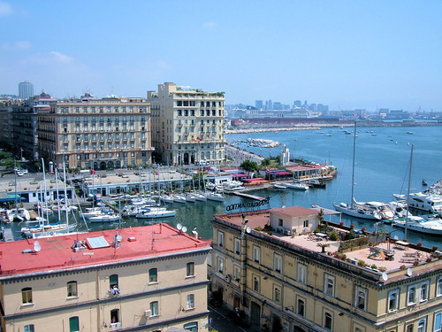 harbor Naples, Italy