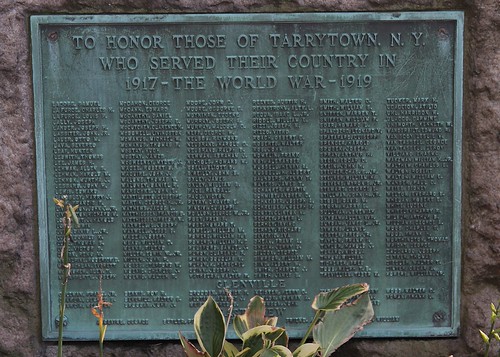 Tarrytown NY, World War Oe Memorial