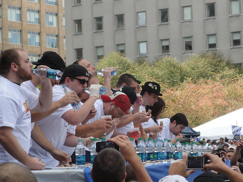 Bratwurst Eating Contest