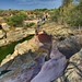 Cliff of the bank of Kodki river, Bhuj, Kutch, Gujarat