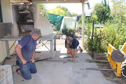 Rolling into position