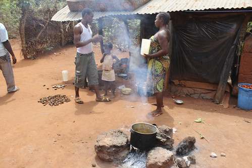 Ogbono Soup and Pounded Yam Lunch in Iheaka Village Enugu State by Jujufilms