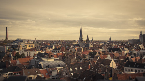 A Sea of Roofs (Gand, Belgique) - Photo : Gilderic
