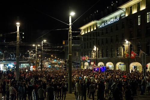 Strassenparty Vorplatz Reithalle