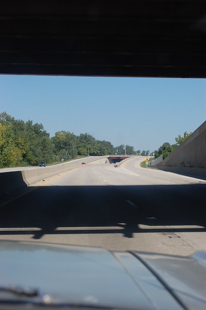 A tunnel style overpass where the interstate scene of Groundhog Day was filmed