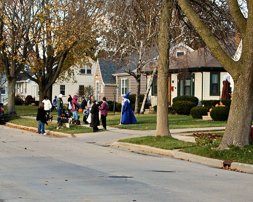 Trick or Treating in My Neighborhood