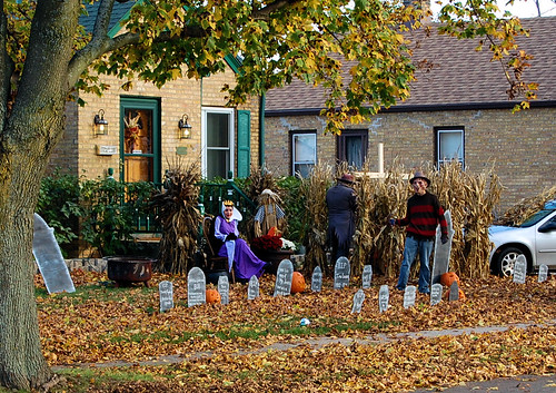 Trick or Treating in My Neighborhood