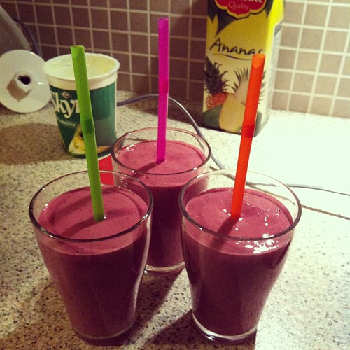 Mmmm, smoothie!