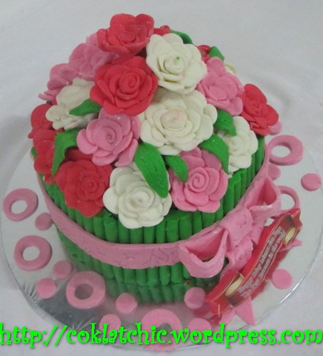 Cake Buket Bunga