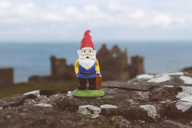 Cedric at Dunluce Castle