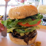 Portobello Burger at Merriman's