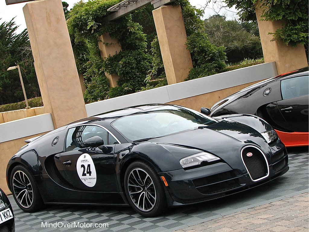 Bugatti Veyron Super Sport at Pebble Beach