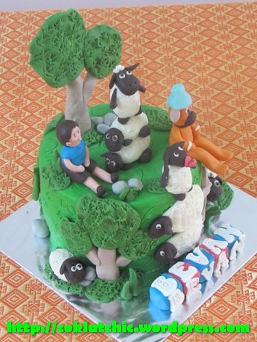Cake Shaun the sheep