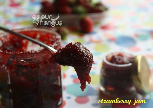 cara membuat selai strawberry Dapur Hangus