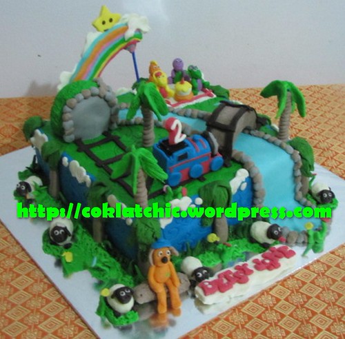 Cake Barney, Thomas dan Shaun the Sheep