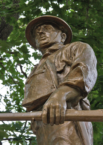 Hudson County NJ - World War One Memorial "Dough Boy"