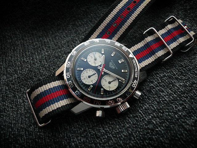 Mouvement Vintage Heuer Autavia Ref.2446 - Pour Valjoux 72 - Occasion