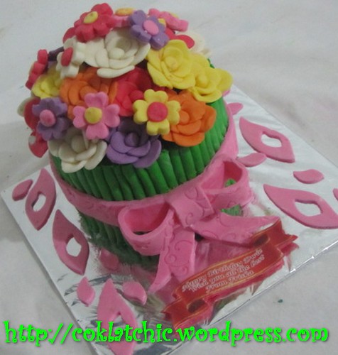 Cake Buket Bunga