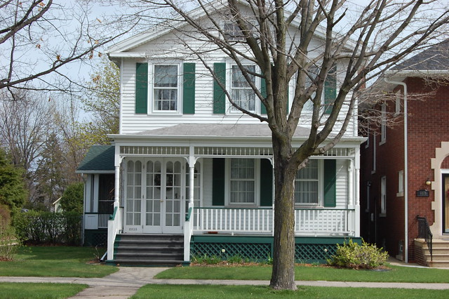Herman Reinhold house Library Park, Kenosha, Wisconsin