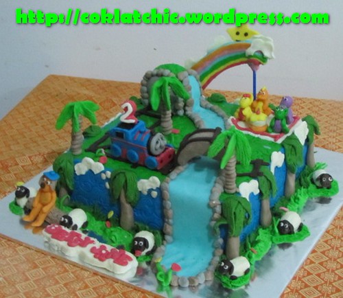 Cake Barney, Thomas dan Shaun the Sheep dan Shaun the Sheep