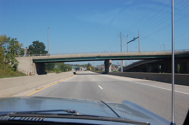 View of a bridge style overpass