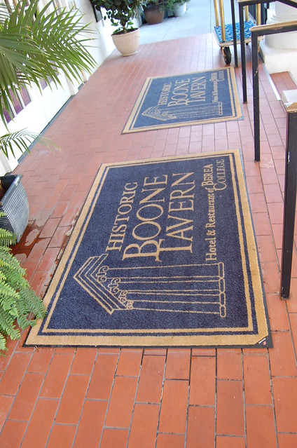 welcome mats at the inn