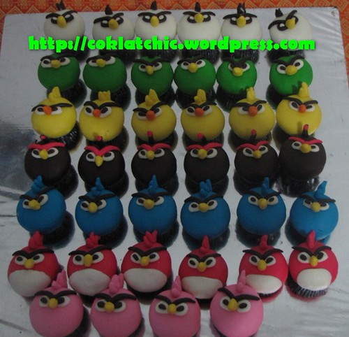 Minicupcake Angry Bird