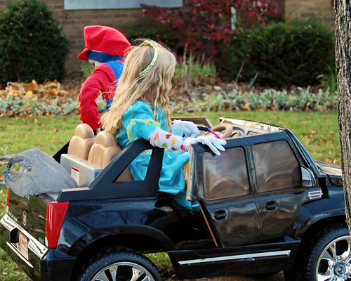 Trick or Treating in My Neighborhood