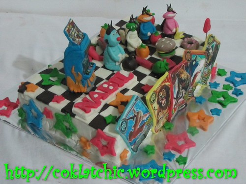 Cake Oggy and the Cockroaches dan Animal Kaiser