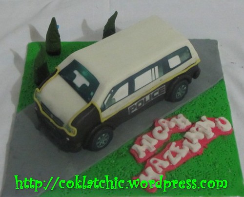 Cake Suzuki APV mobil polisi